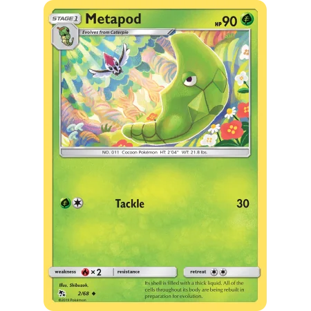 Metapod (Reverse Holo)