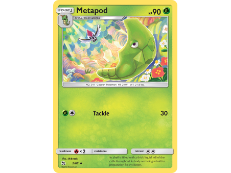 Metapod (Reverse Holo)