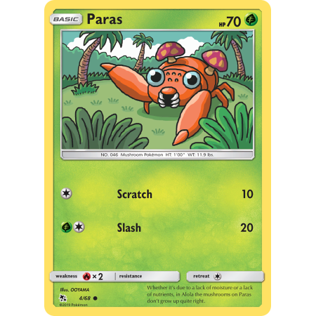 Paras (Reverse Holo)