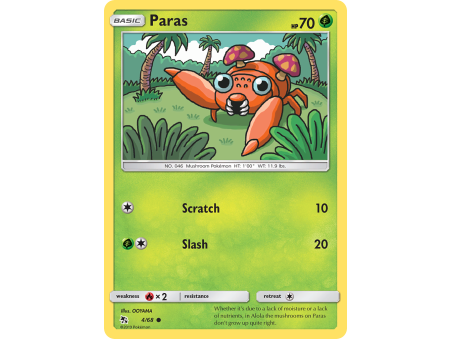 Paras (Reverse Holo)