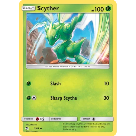 Scyther (Reverse Holo)
