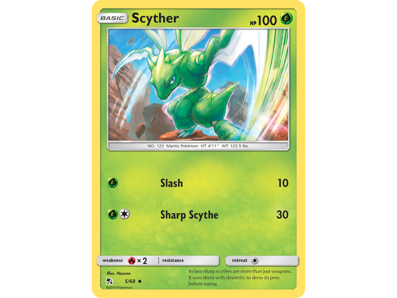 Scyther (Reverse Holo)