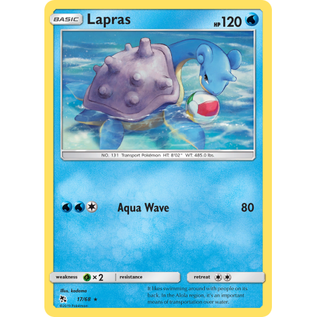 Lapras (Reverse Holo)
