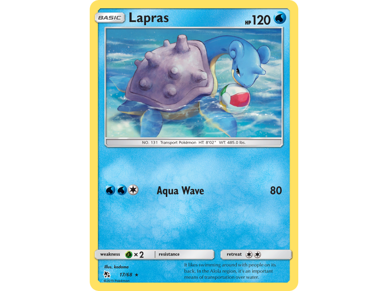 Lapras (Reverse Holo)