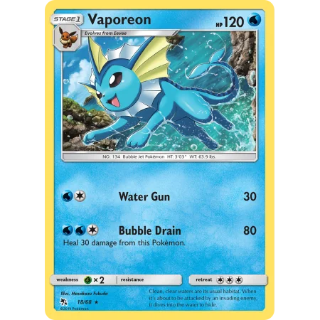 Vaporeon (Reverse Holo)