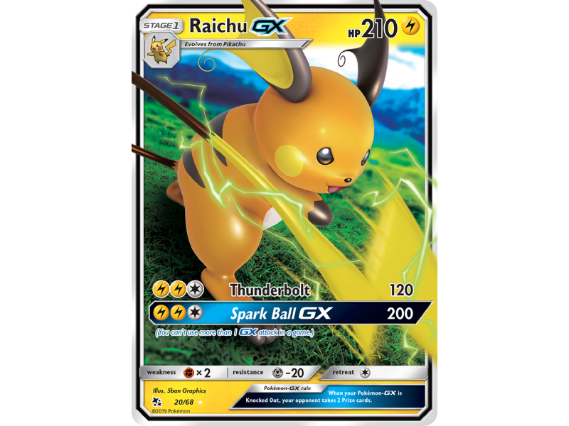Raichu-GX (Holo)