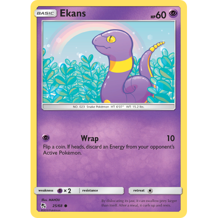 Ekans (Reverse Holo)