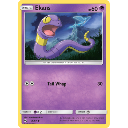 Ekans (Reverse Holo)