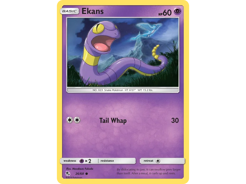 Ekans (Reverse Holo)
