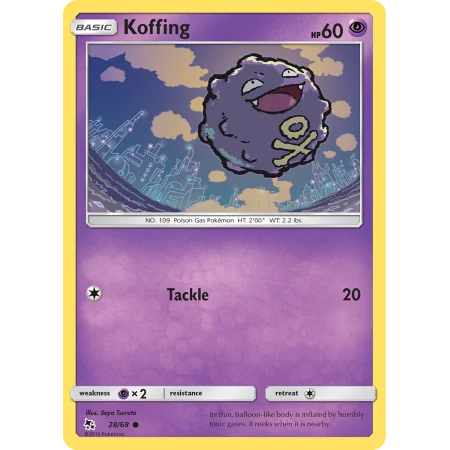 Koffing (Reverse Holo)