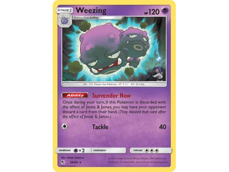 Weezing (Reverse Holo)
