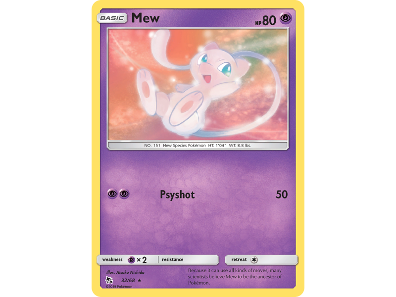 Mew (Reverse Holo)