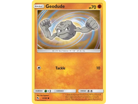 Geodude (Reverse Holo)