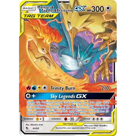 Moltres & Zapdos & Articuno-GX (Holo)