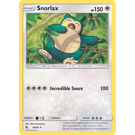 Snorlax (Reverse Holo)