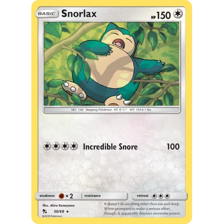 Snorlax (Reverse Holo)