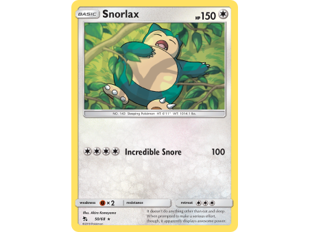 Snorlax (Reverse Holo)