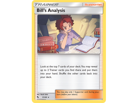 Bill's Analysis (Reverse Holo)