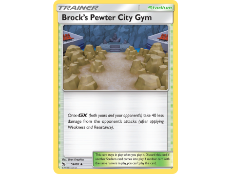 Brock's Pewter City Gym (Reverse Holo)