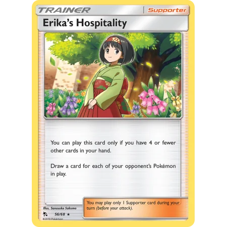 Erika's Hospitality (Reverse Holo)