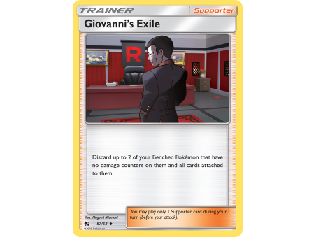 Giovanni's Exile