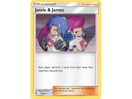 Jessie & James (Reverse Holo)