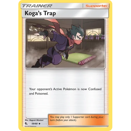 Koga's Trap (Reverse Holo)