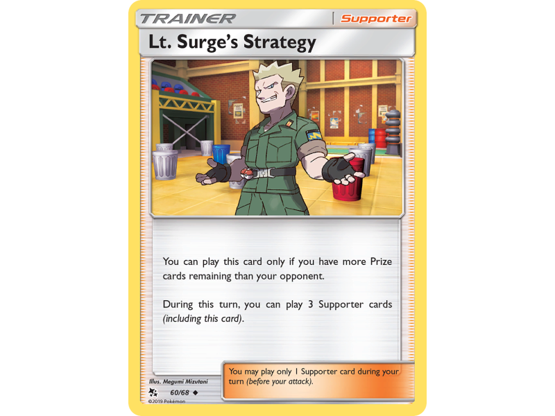 Lt. Surge's Strategy