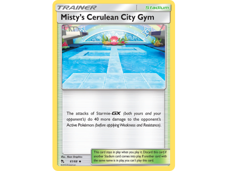 Misty's Cerulean City Gym (Reverse Holo)