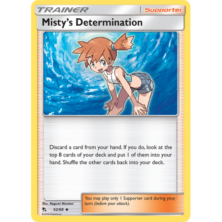 Misty's Determination