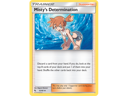 Misty's Determination (Reverse Holo)