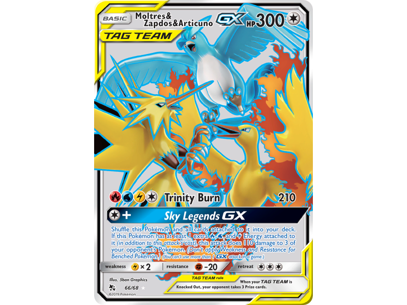 Moltres & Zapdos & Articuno-GX