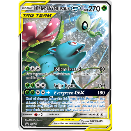 Celebi & Venusaur-GX