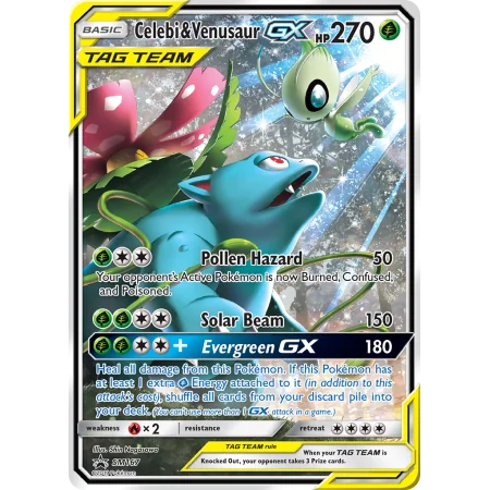 Celebi & Venusaur-GX