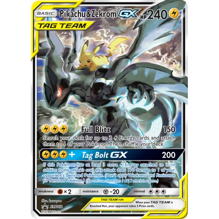 Pikachu & Zekrom-GX