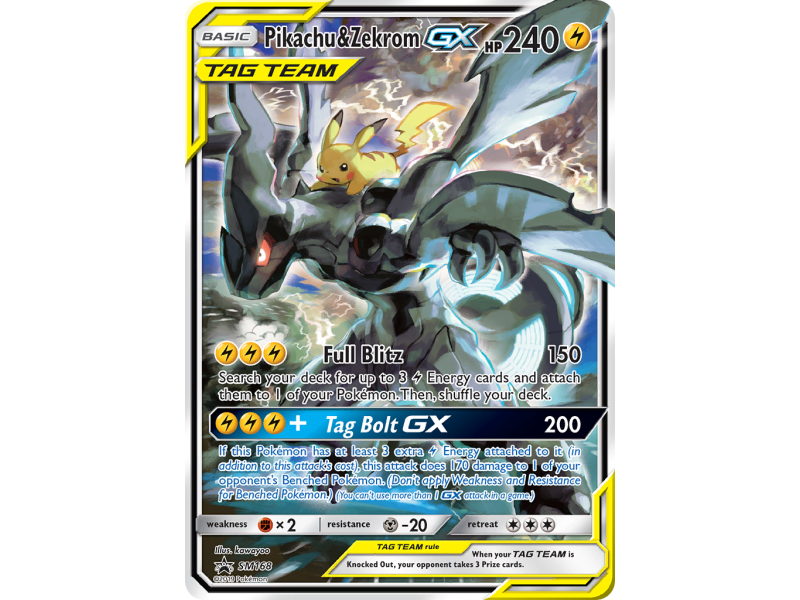 Pikachu & Zekrom-GX