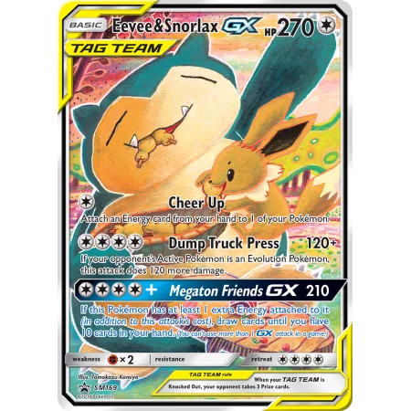 Eevee & Snorlax-GX