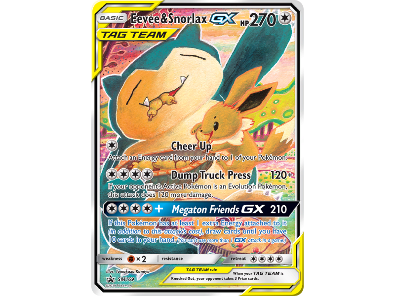 Eevee & Snorlax-GX