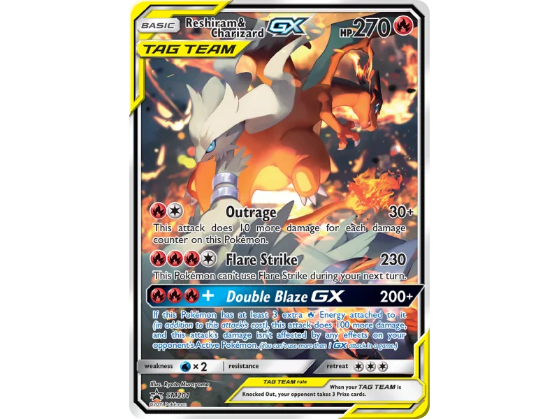 Reshiram & Charizard-GX