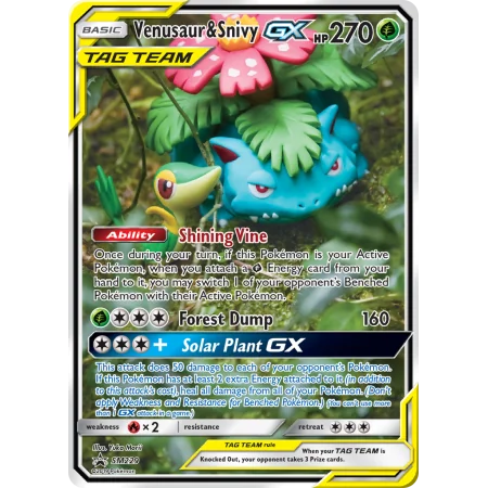 Venusaur & Snivy-GX