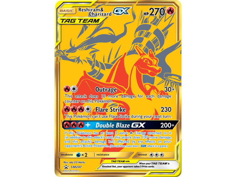 Reshiram & Charizard-GX