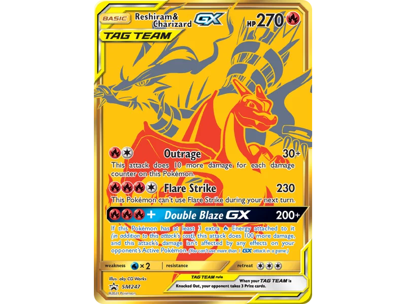 Reshiram & Charizard-GX