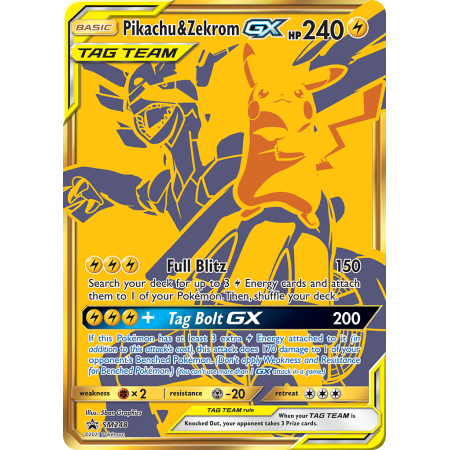 Pikachu & Zekrom-GX