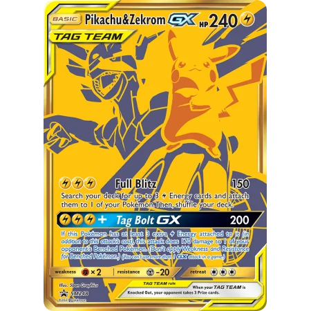 Pikachu & Zekrom-GX