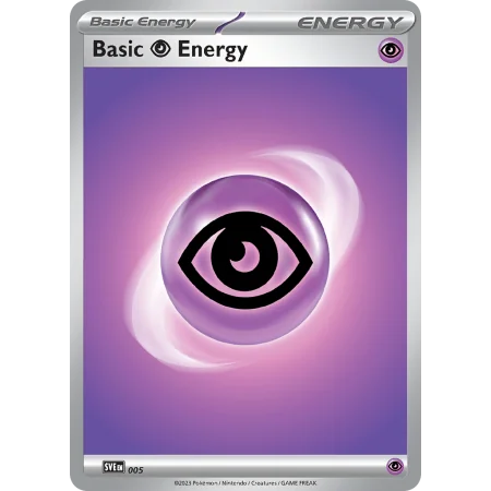 Basic Psychic Energy