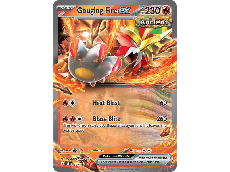 Gouging Fire ex
