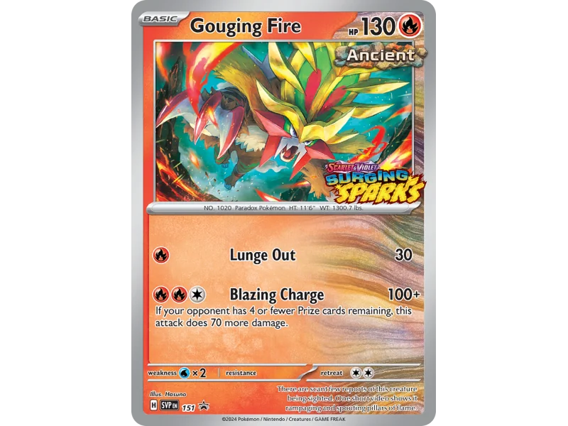 Gouging Fire