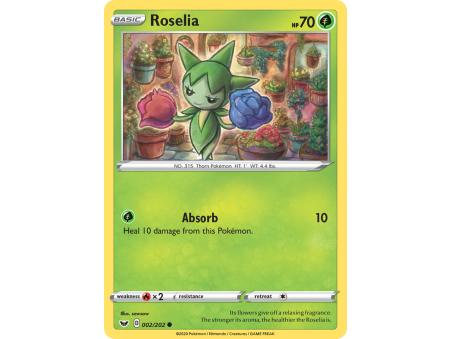 Roselia (Reverse Holo)