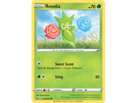 Roselia (Reverse Holo)