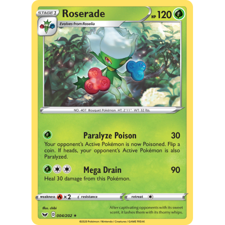 Roserade (Reverse Holo)